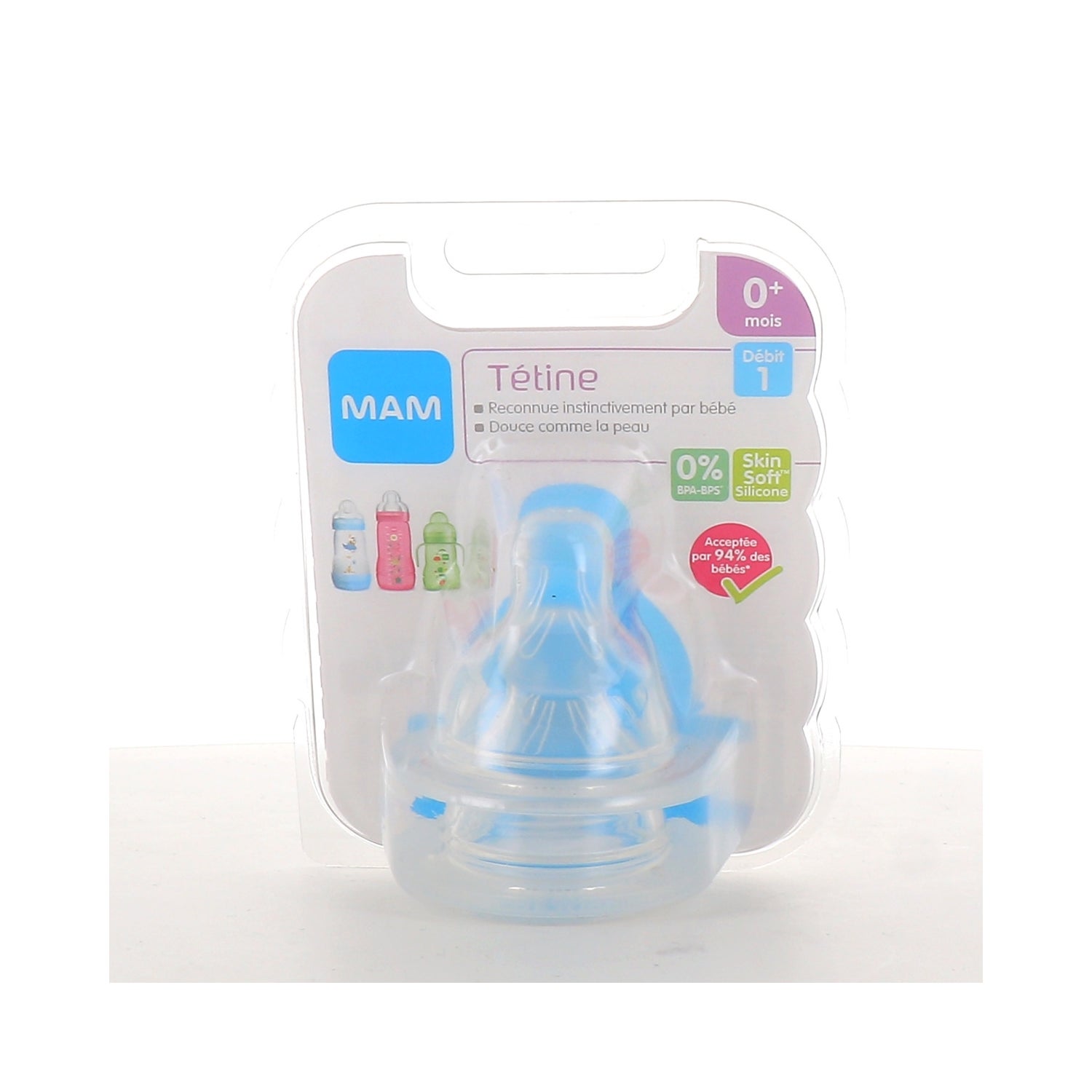 Tétine Biberon antifuite - Accessoires Bébé - MAM Baby