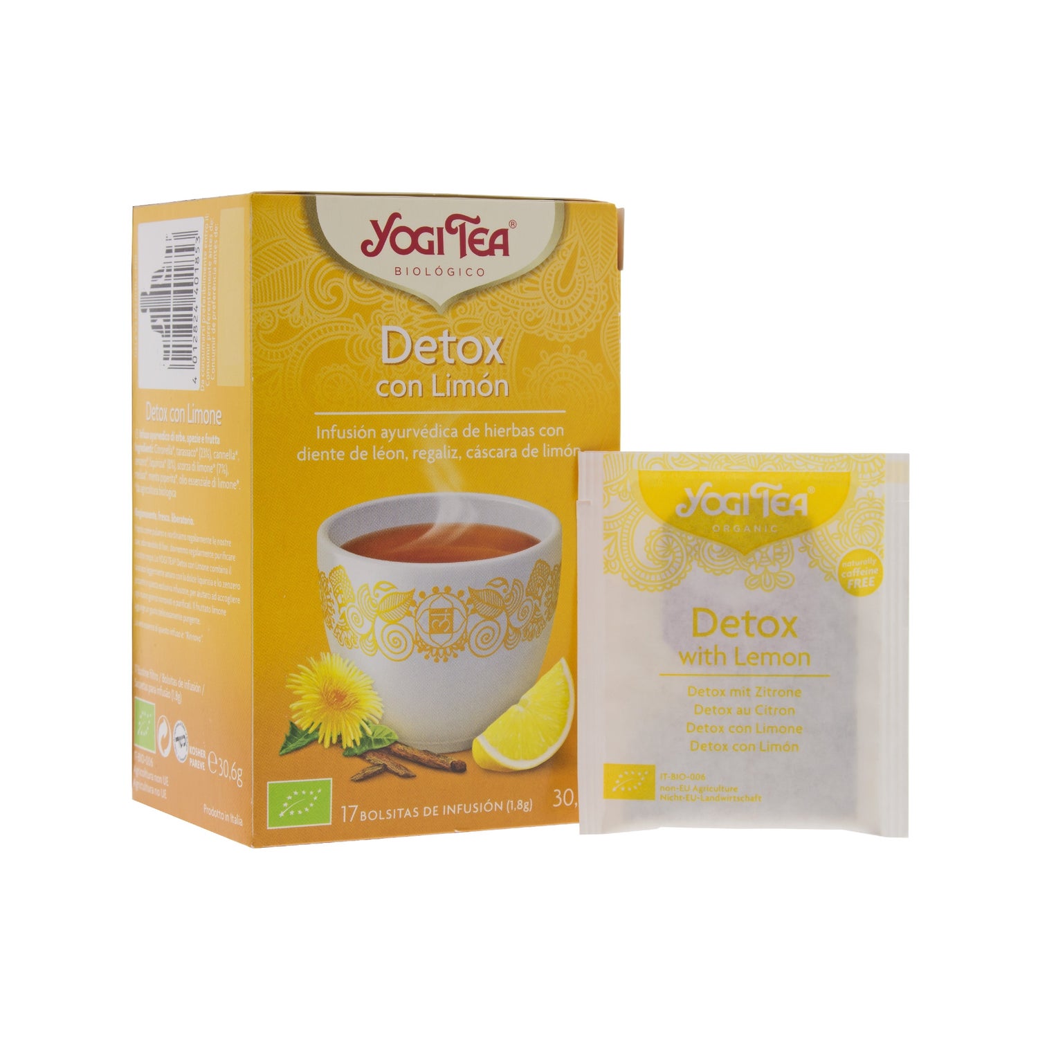 Yogi Tea Detox Citron Bio Infusette 2g 17