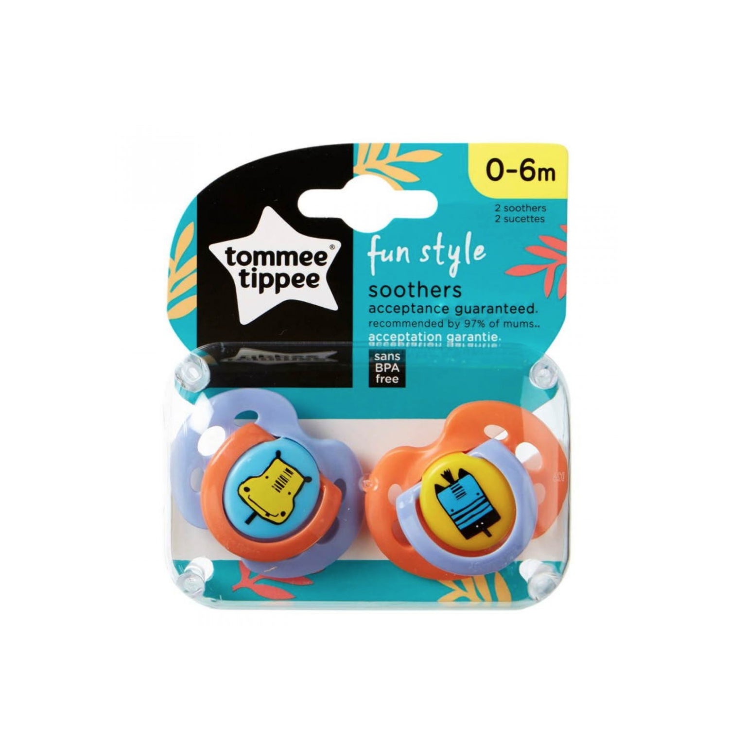 Chupetes Night Time (6-18 Meses) Tommee Tippee By Maternelle