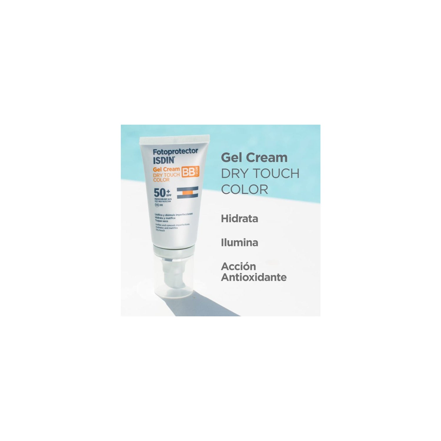 isdin dry touch gel sunscreen