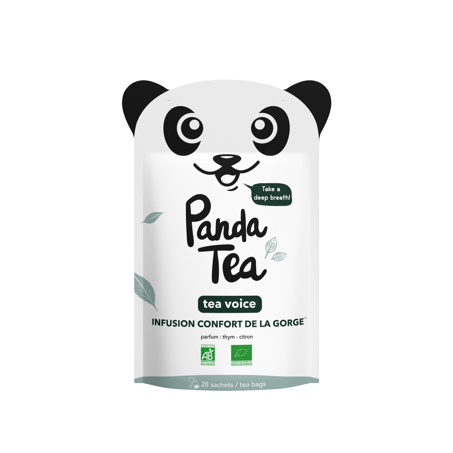 Panda tea coffret thés et infusions 45 sachets