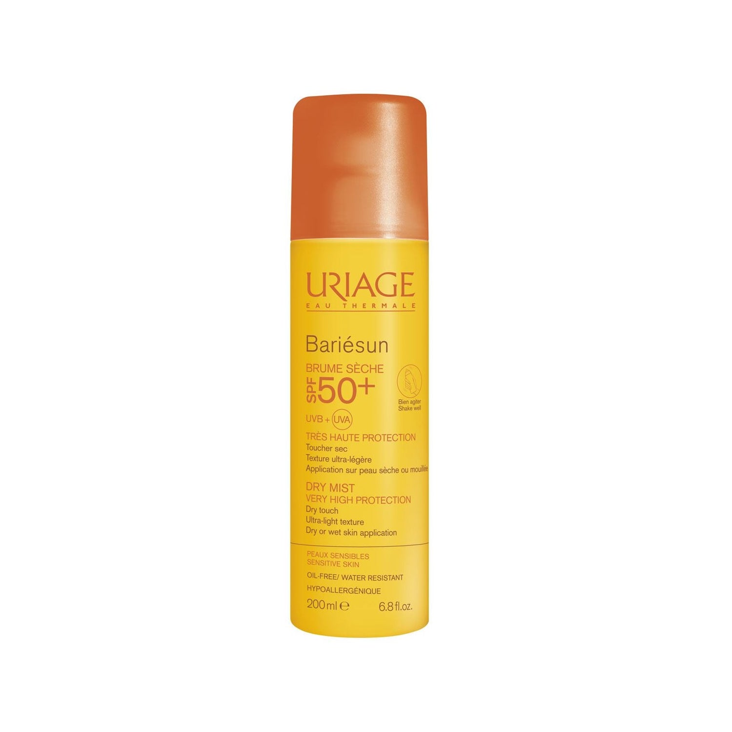 uriage spf spray