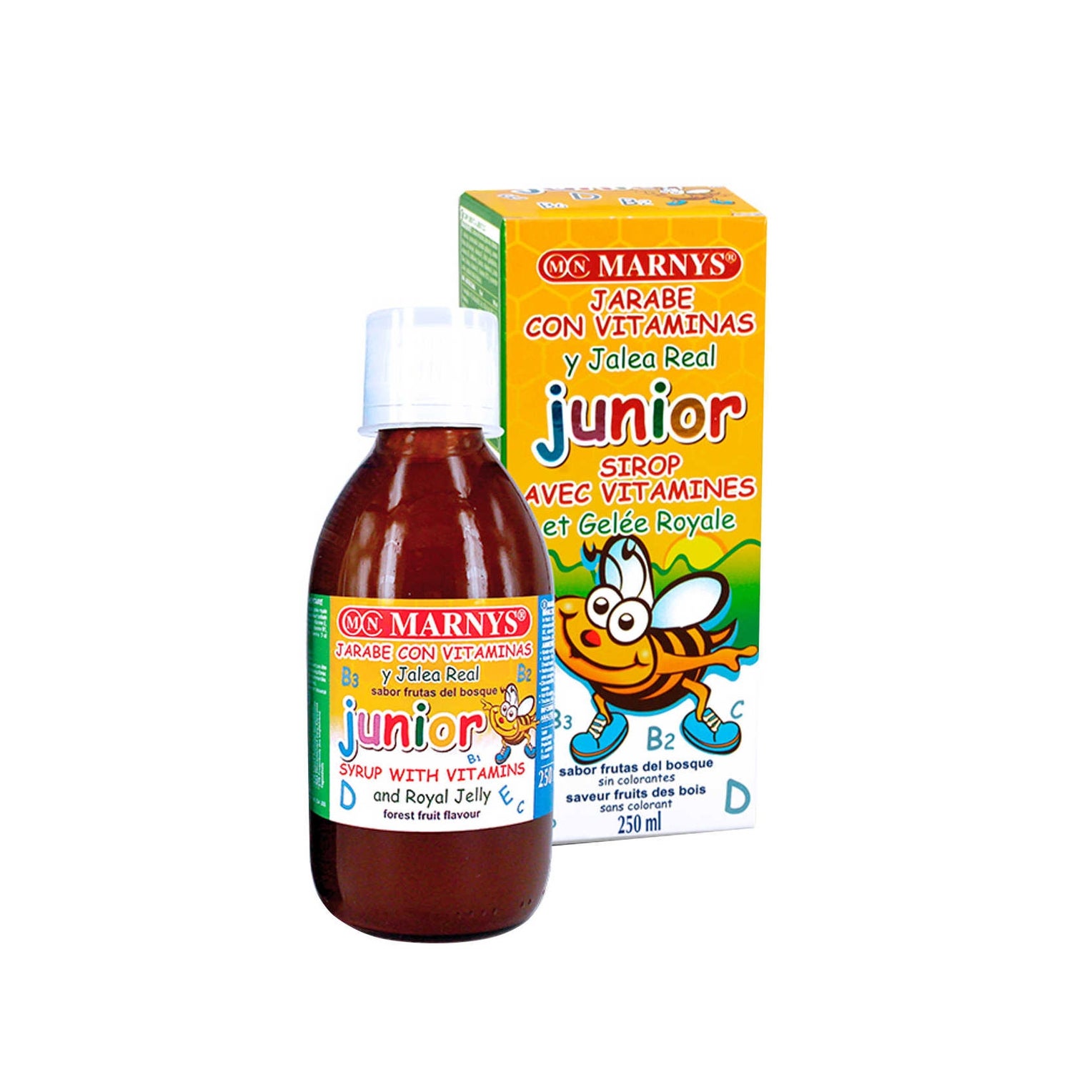 Marnys Junior Syrup Multivitamines + Gelée Royale 250ml DocMorris France